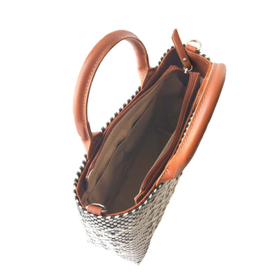 Panda Small Woven Crossbody Bag by Tin Marin Brand - product image 4 for Resin Society
