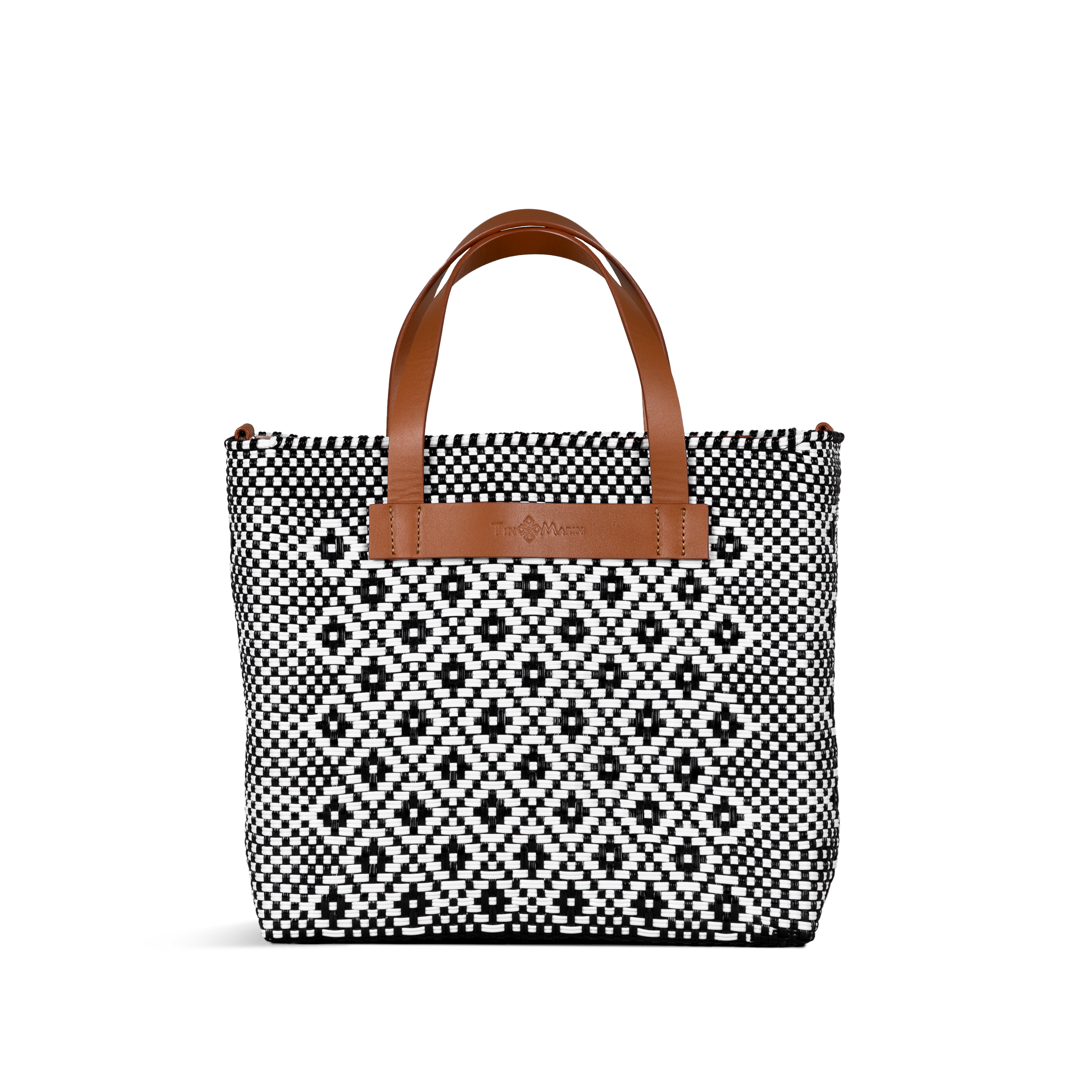 Panda Large Woven Crossbody Bag by Tin Marin Brand - product image 3 for Resin Society
