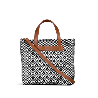 Panda Large Woven Crossbody Bag by Tin Marin Brand - main product image for Resin Society