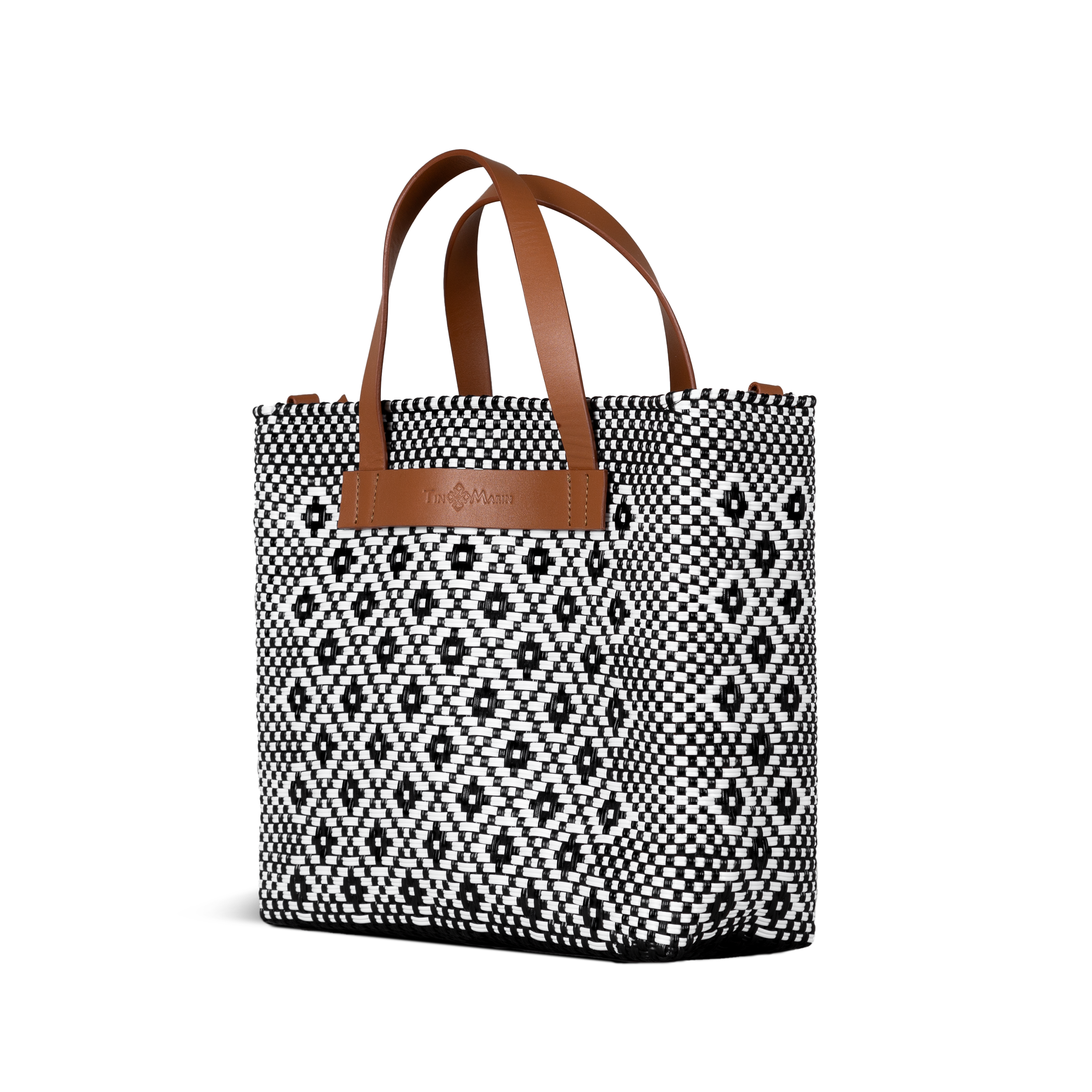 Panda Large Woven Crossbody Bag by Tin Marin Brand - product image 4 for Resin Society