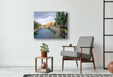 Paris Morning Artist Enhanced Canvas Print by John Beard Collection - product image 3 for Resin Society