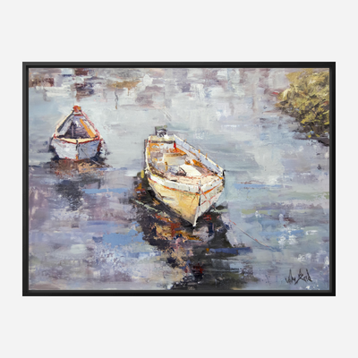Patiently Waiting Artist Enhanced Canvas Print by John Beard Collection - product image 7 for Resin Society
