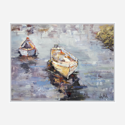 Patiently Waiting Artist Enhanced Canvas Print by John Beard Collection - product image 6 for Resin Society