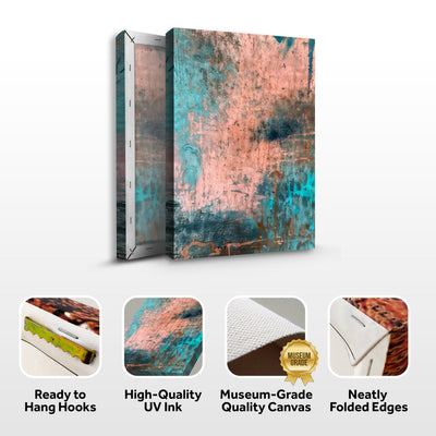 Canvas Print: "Patina Cascade" by Tailored Canvases - product image 4 for Resin Society