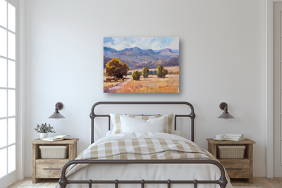 Peaceful Valley Artist Enhanced Canvas Print by John Beard Collection - product image 3 for Resin Society