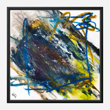 Peacock Ore Artist Enhanced Canvas Print by John Beard Collection - product image 9 for Resin Society