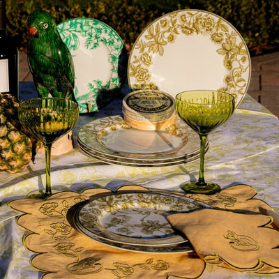 Pembroke Safari Dinner Plate - Set of 4 (+1 Bonus Plate) by Ro'Table - product image 3 for Resin Society