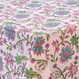 100% Organic Cotton - Pendula Petunia Tablecloth by Ro'Table - main product image for Resin Society