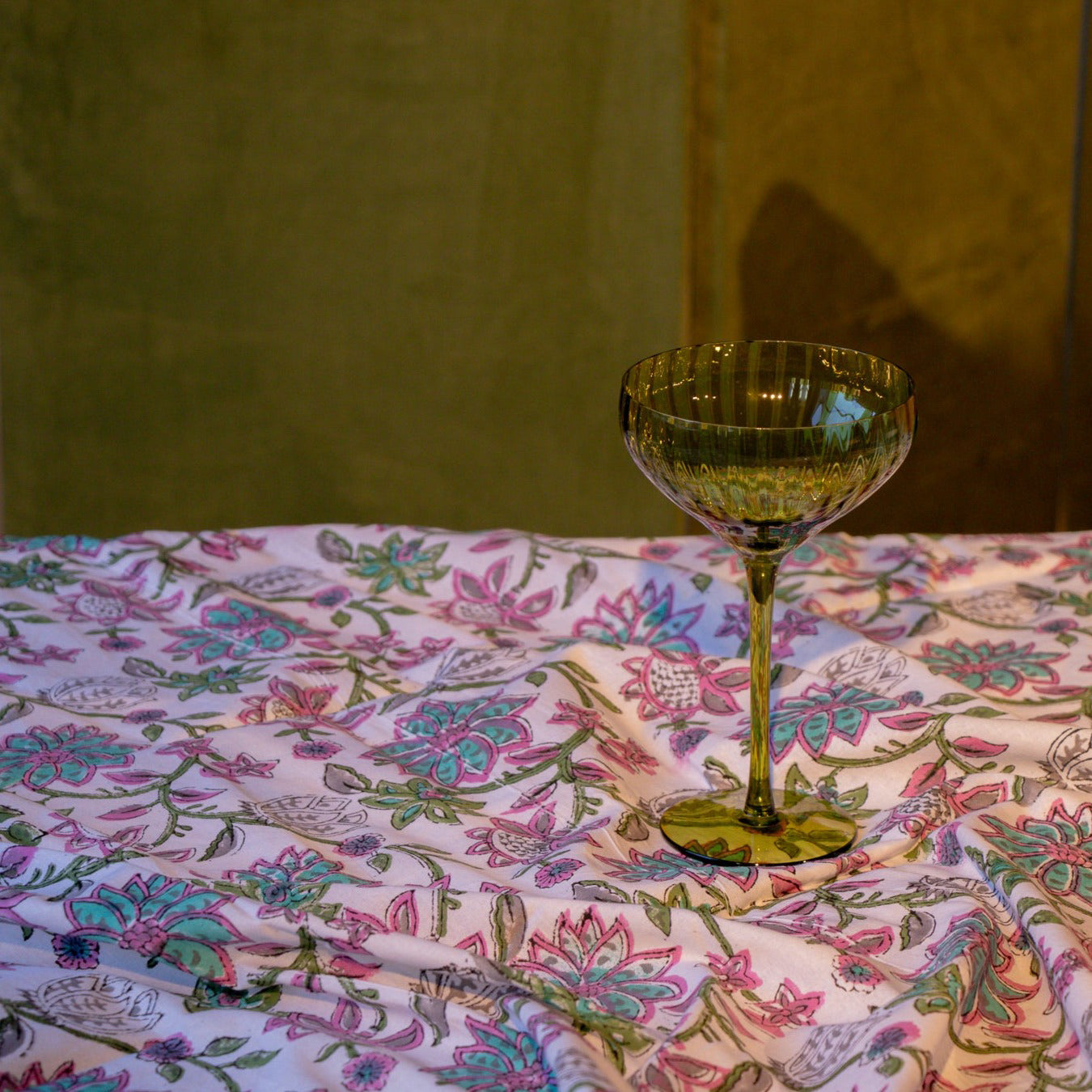 100% Organic Cotton - Pendula Petunia Tablecloth by Ro'Table - product image 4 for Resin Society
