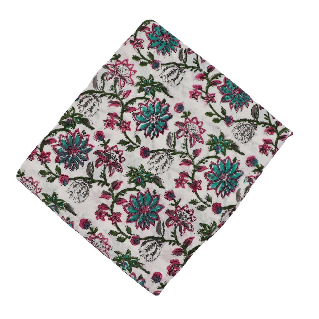 100% Organic Cotton - Pendula Petunia Tablecloth by Ro'Table - product image 7 for Resin Society