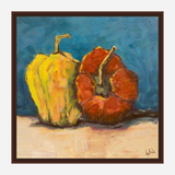 Peppers Bleu Artist Enhanced Canvas Print by John Beard Collection - product image 6 for Resin Society