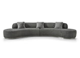 Perla Curved Sofa by DEKOR - product image 4 for Resin Society