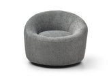 Perla Swivel Accent Chair by DEKOR - product image 2 for Resin Society