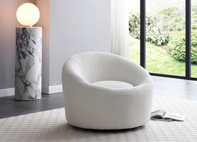 Perla Swivel Accent Chair detail image - Resin Society