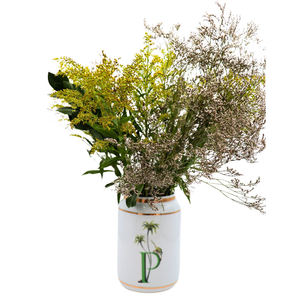 Green Tropical Vase by Ro'Table - main product image for Resin Society