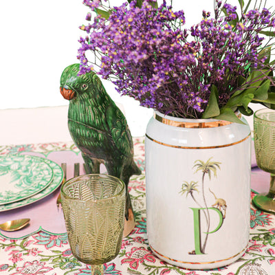 Green Tropical Vase by Ro'Table - product image 2 for Resin Society
