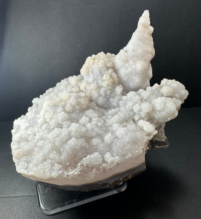 Druzy Calcite Cluster on Agate Brazil by Rare Earth Gallery - product image 4 for Resin Society