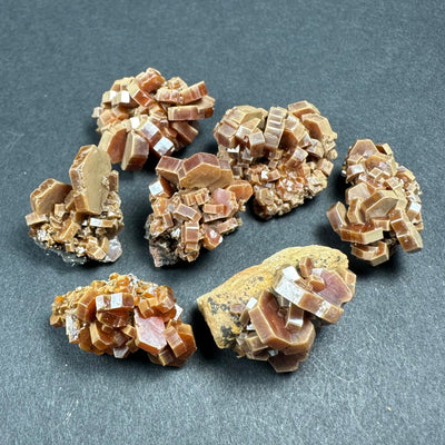 Thumbnail Specimens in Acrylic Box from Morocco