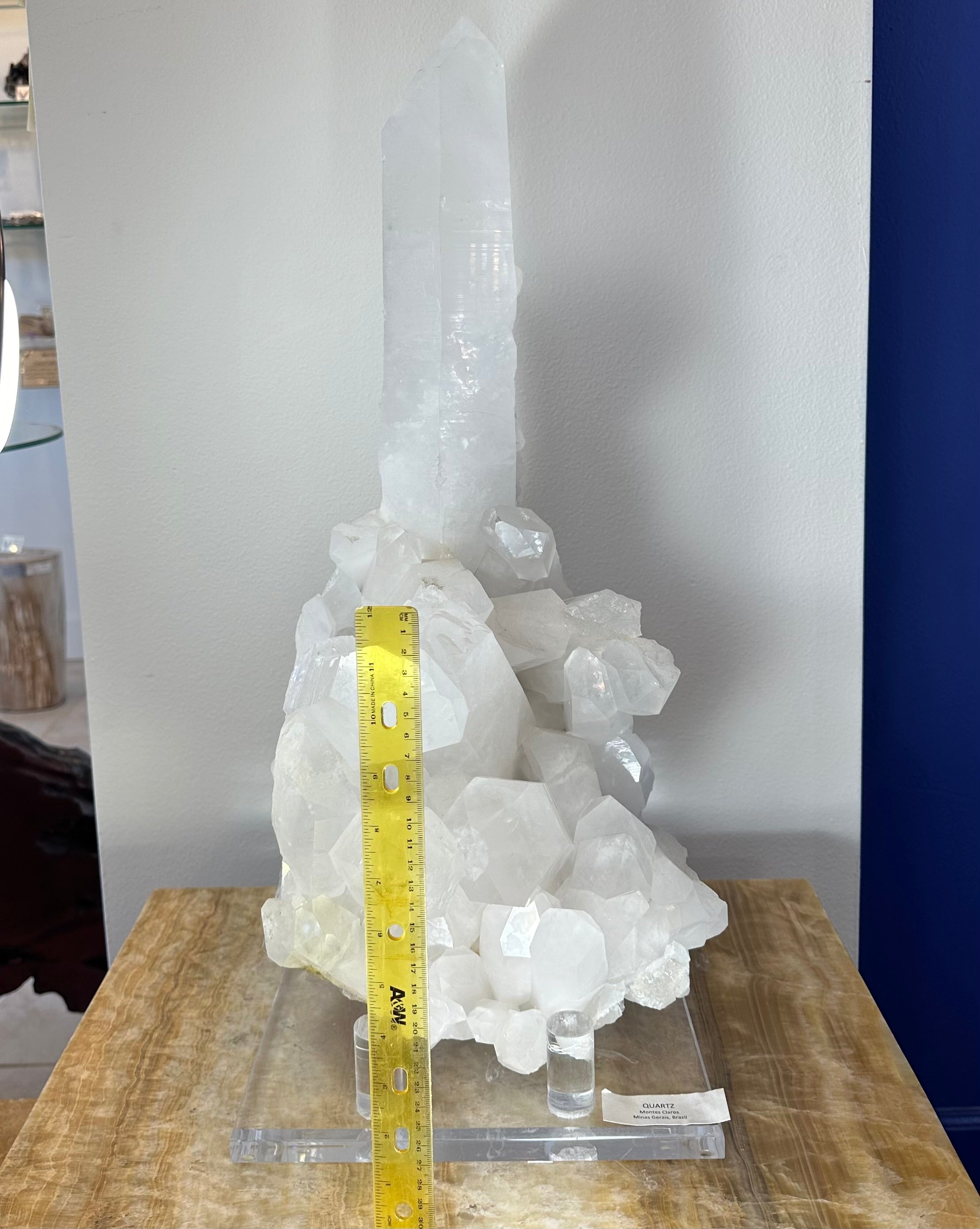 Quartz Cluster with XL Point by Rare Earth Gallery - product image 3 for Resin Society