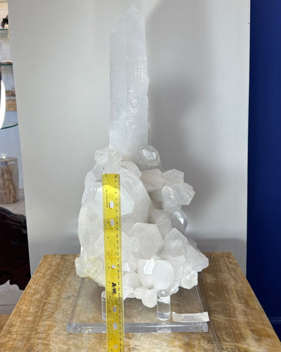 Quartz Cluster with XL Point by Rare Earth Gallery - product image 3 for Resin Society