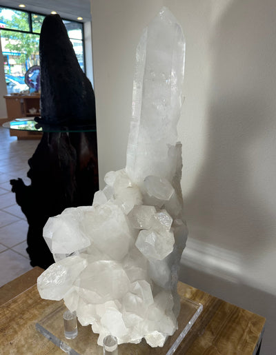 Quartz Cluster with XL Point by Rare Earth Gallery - product image 7 for Resin Society