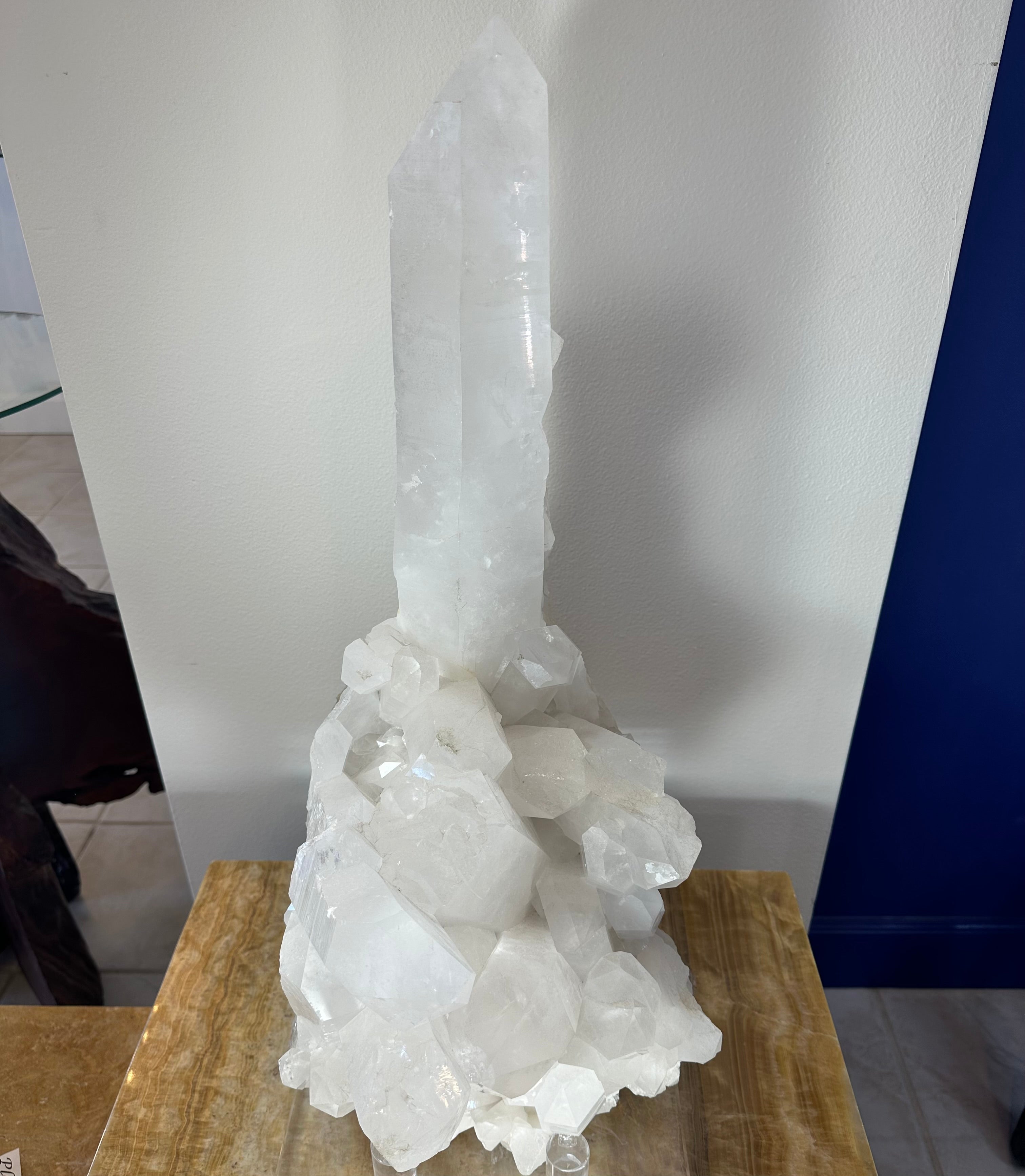 Quartz Cluster with XL Point by Rare Earth Gallery - product image 6 for Resin Society