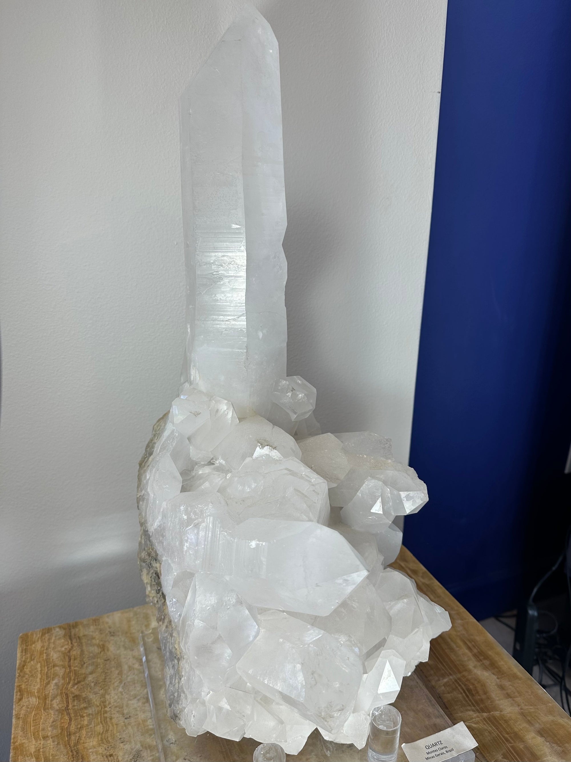 Quartz Cluster with XL Point by Rare Earth Gallery - product image 4 for Resin Society