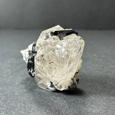 White Topaz with Black Tourmaline Mt.
Antero, San Isabel National Forest, Colorado