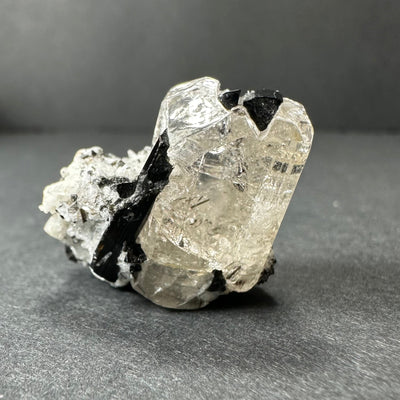 White Topaz with Black Tourmaline Mt.
Antero, San Isabel National Forest, Colorado