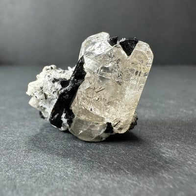 White Topaz with Black Tourmaline Mt.
Antero, San Isabel National Forest, Colorado