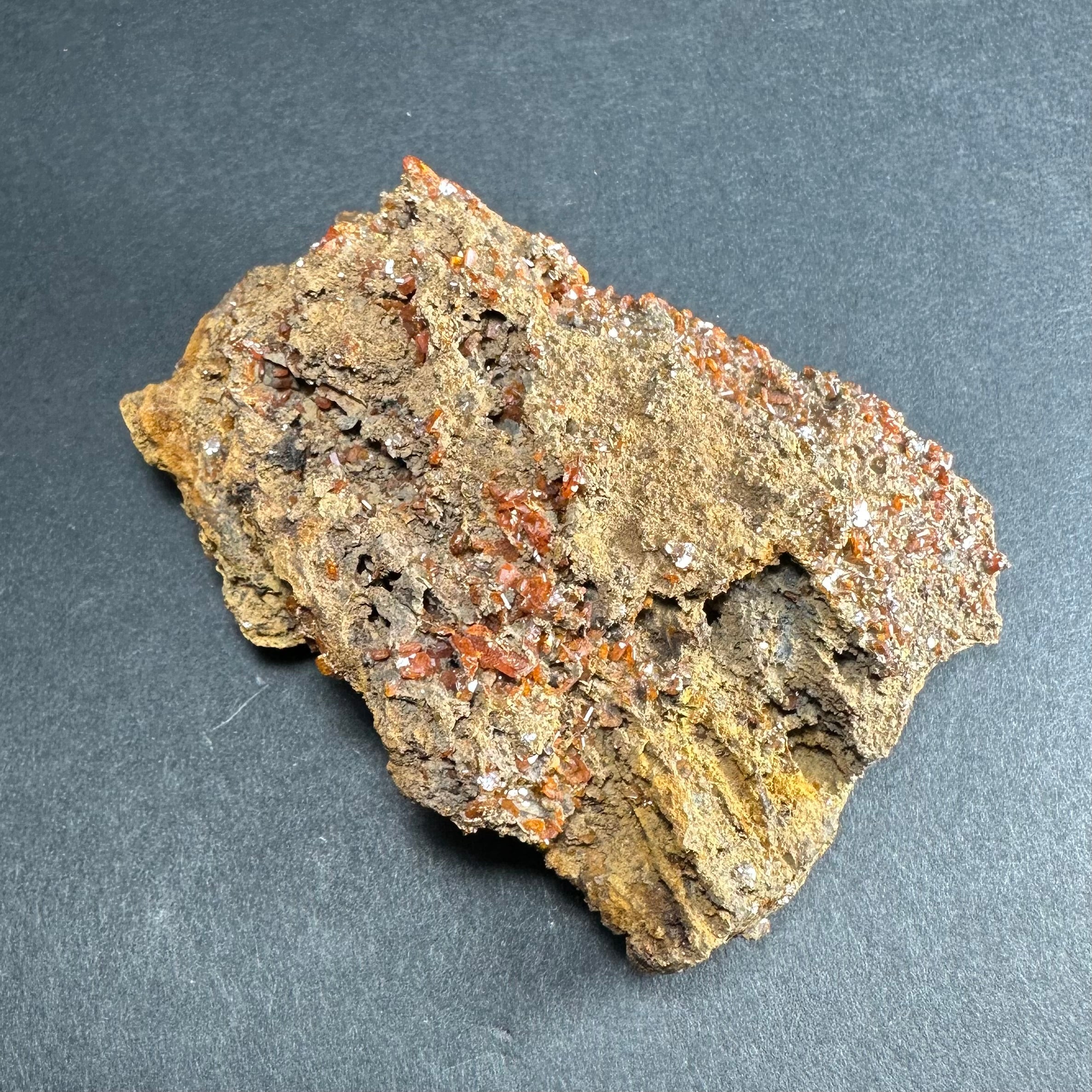 Wulfenite Crystals on Matrix from China by Rare Earth Gallery - main product image for Resin Society