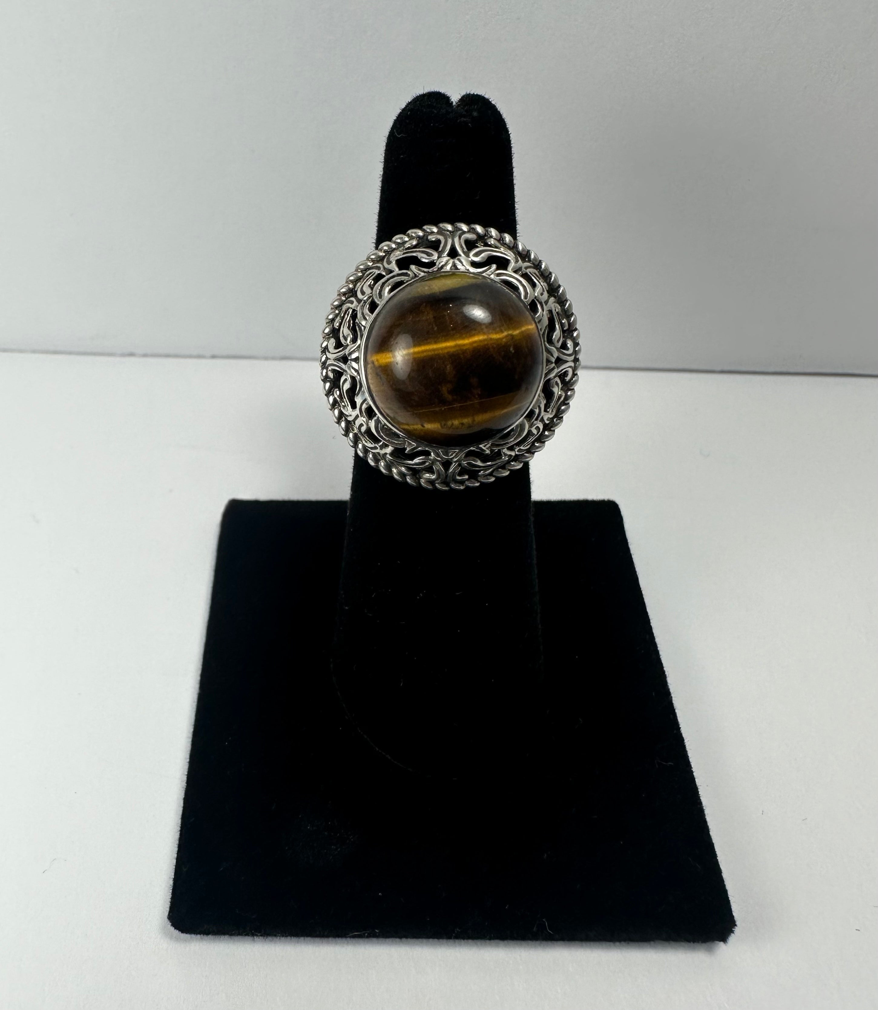 Tiger's Eye Ring - Size 5.5