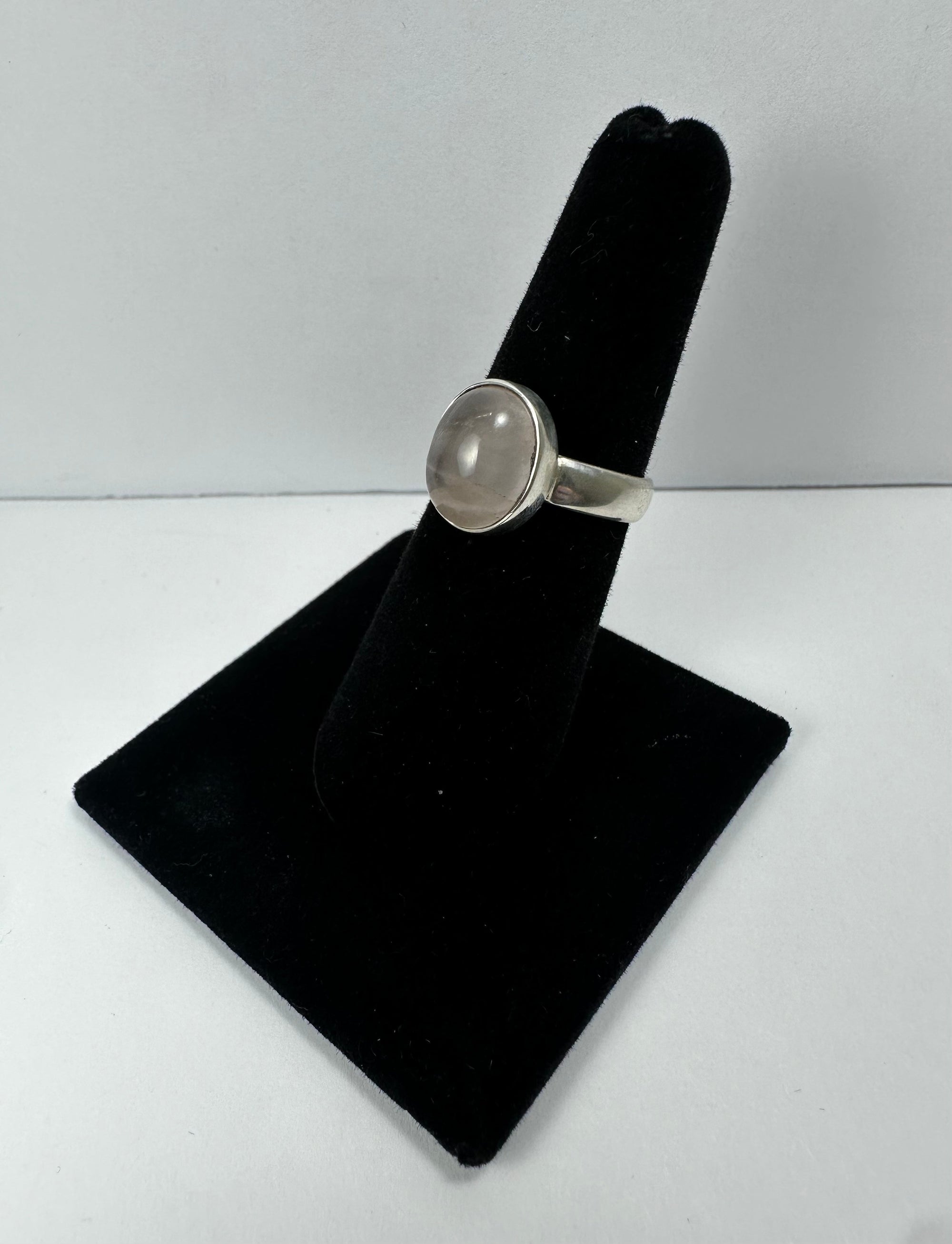 Rose Quartz Ring - Size 6