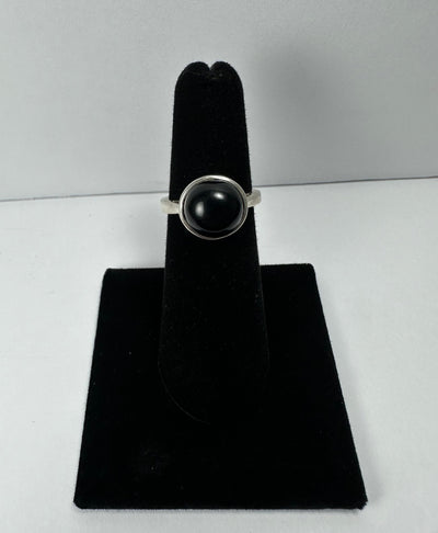 Black Onyx Ring - Size 5
