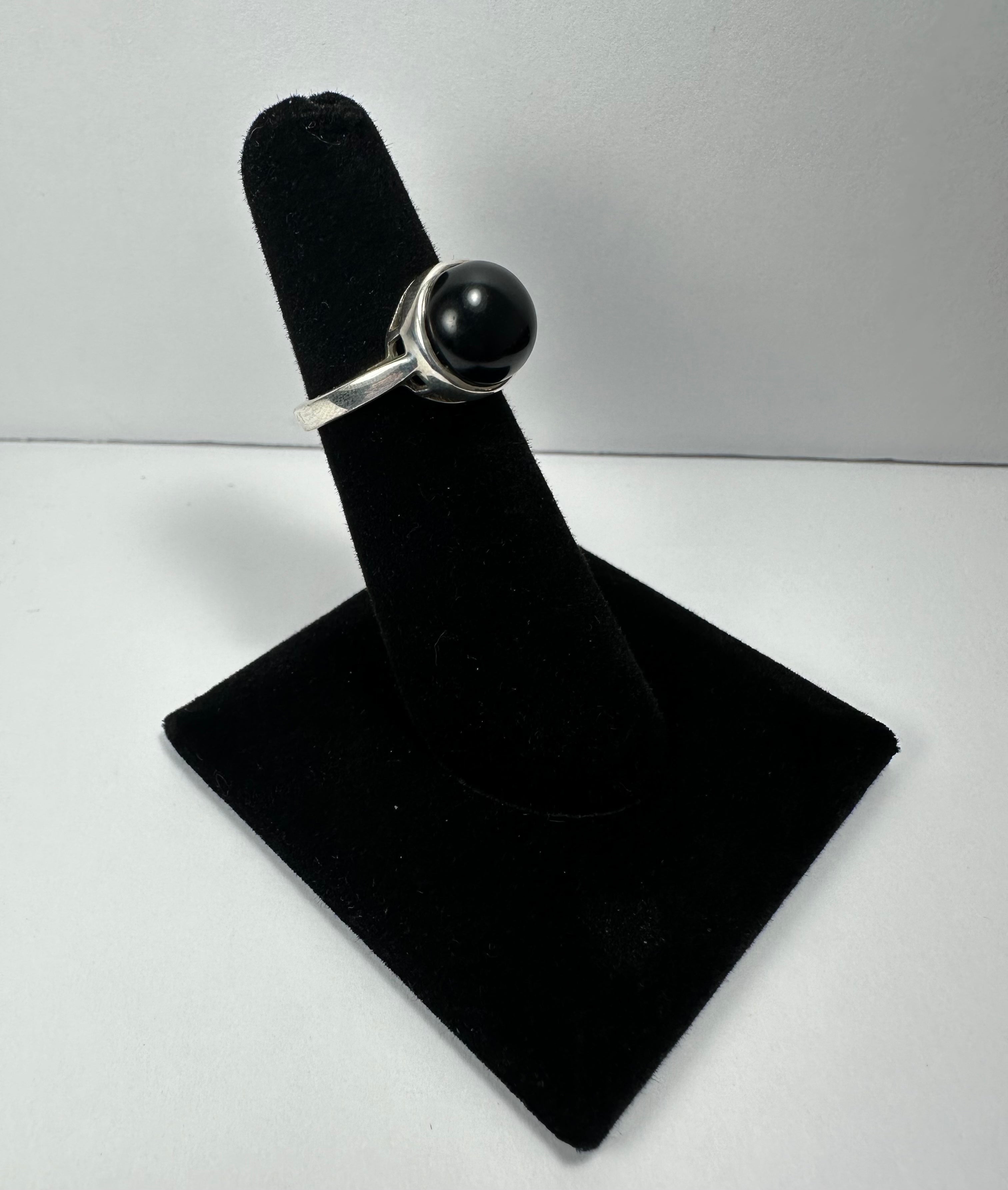 Black Onyx Ring - Size 5