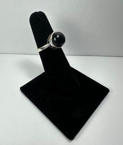 Black Onyx Ring - Size 5