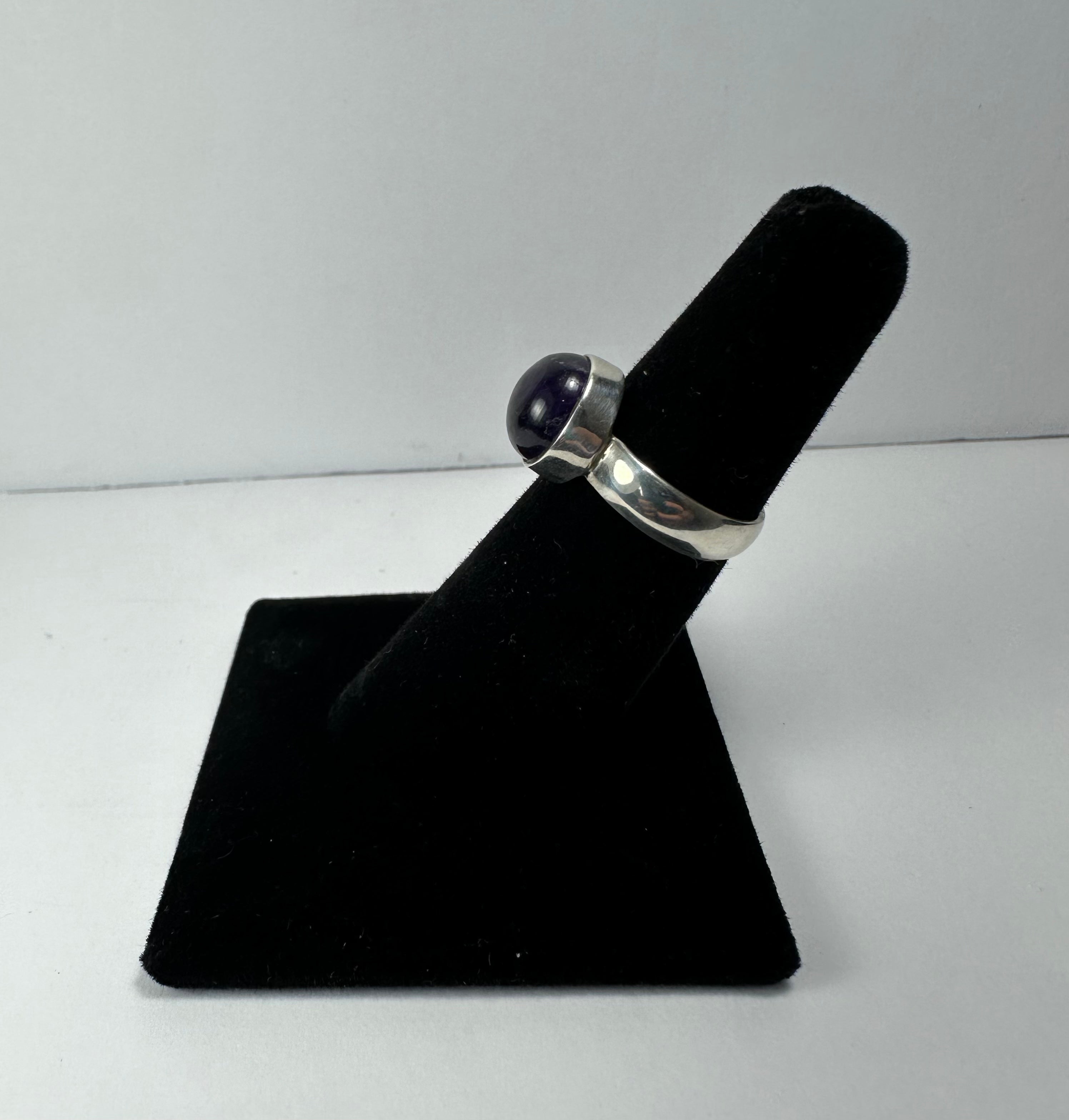 Amethyst Ring - Size 5.5 by Rare Earth Gallery - product image 4 for Resin Society