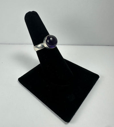 Amethyst Ring - Size 6 by Rare Earth Gallery - main product image for Resin Society