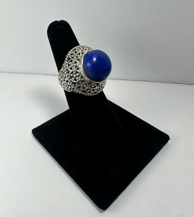 Lapis Lazuli Ring - Size 5.5 by Rare Earth Gallery - product image 5 for Resin Society