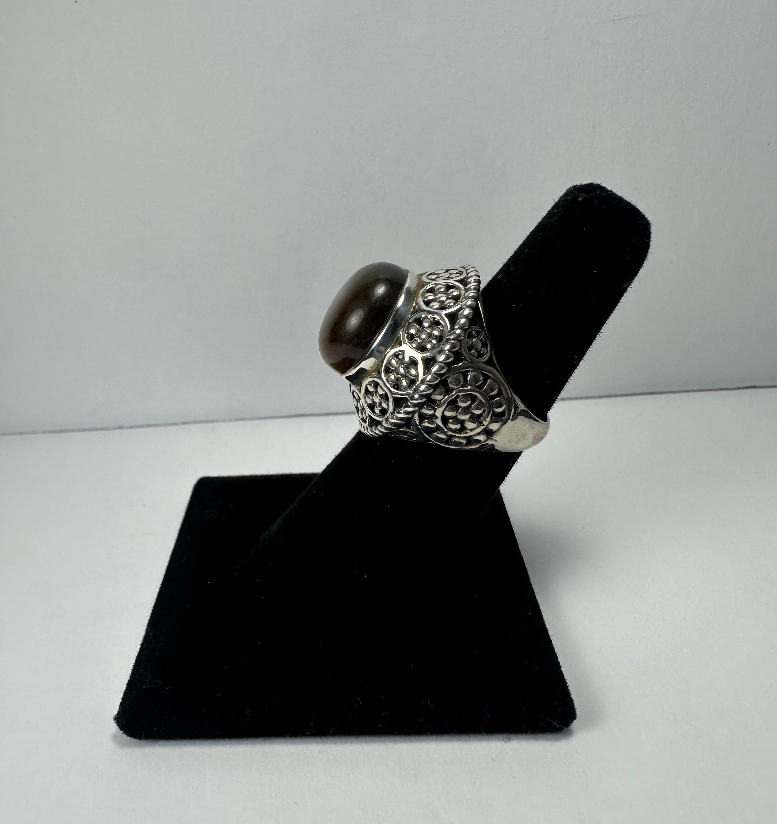 Tiger's Eye Ring - Size 6 by Rare Earth Gallery - product image 4 for Resin Society