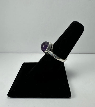 Amethyst Ring - Size 6.5 by Rare Earth Gallery - product image 3 for Resin Society