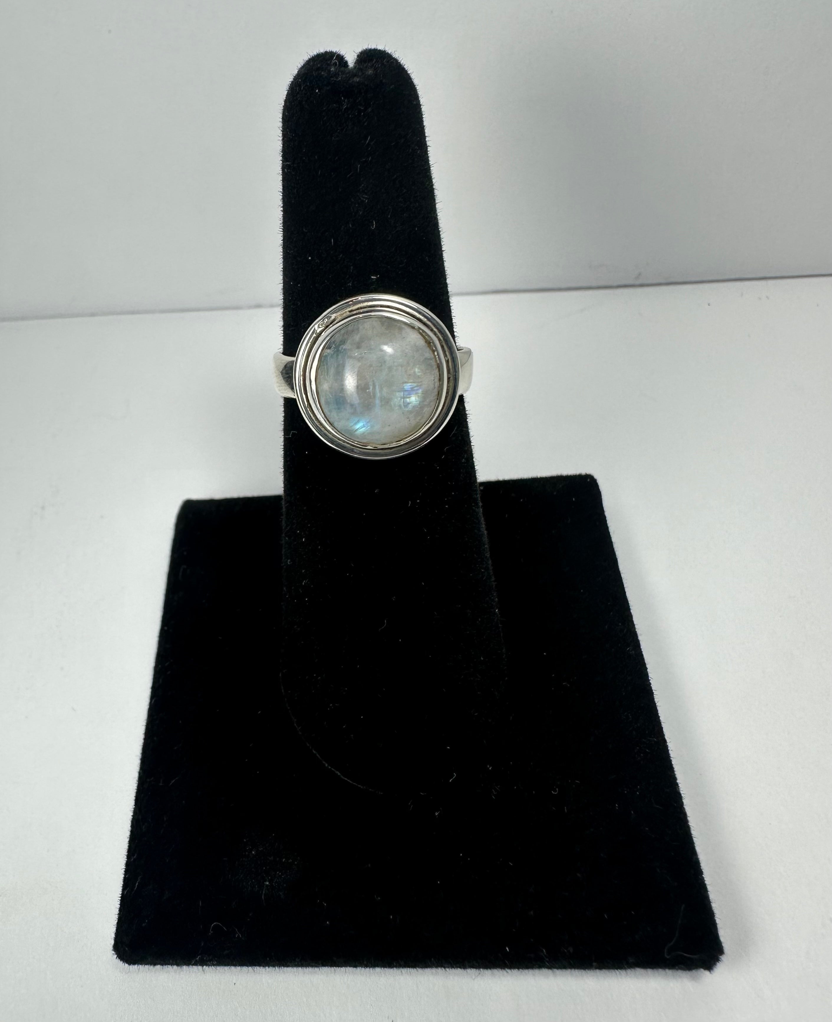 Moonstone Ring - Size 6 by Rare Earth Gallery - product image 3 for Resin Society