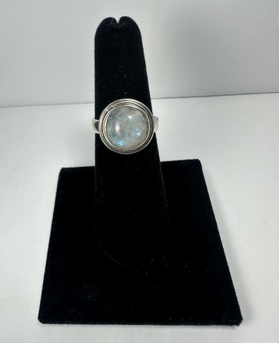 Moonstone Ring - Size 6 by Rare Earth Gallery - product image 3 for Resin Society