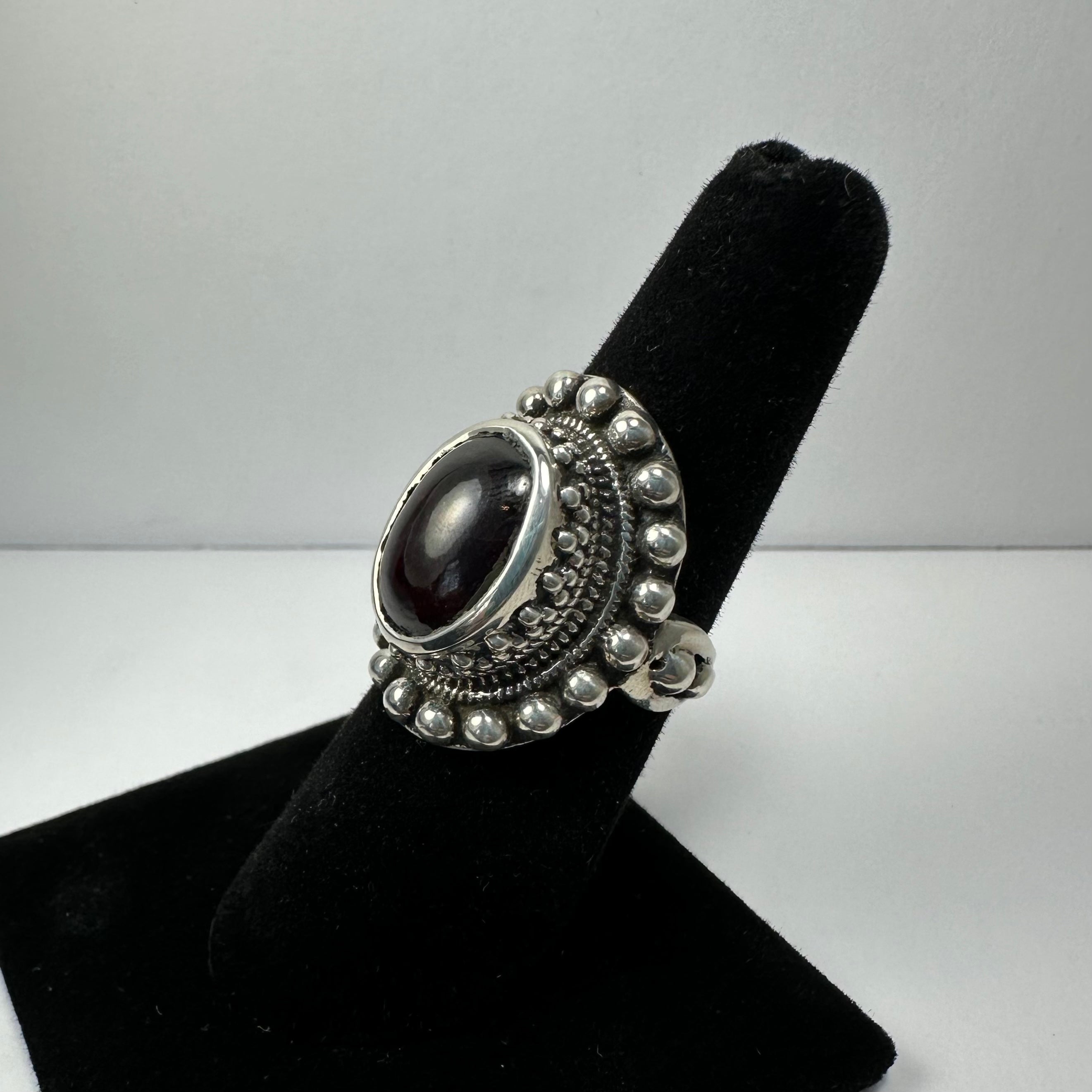 Garnet Ring - Size 6.5