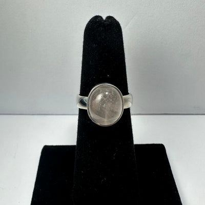 Rose Quartz Ring - Size 6