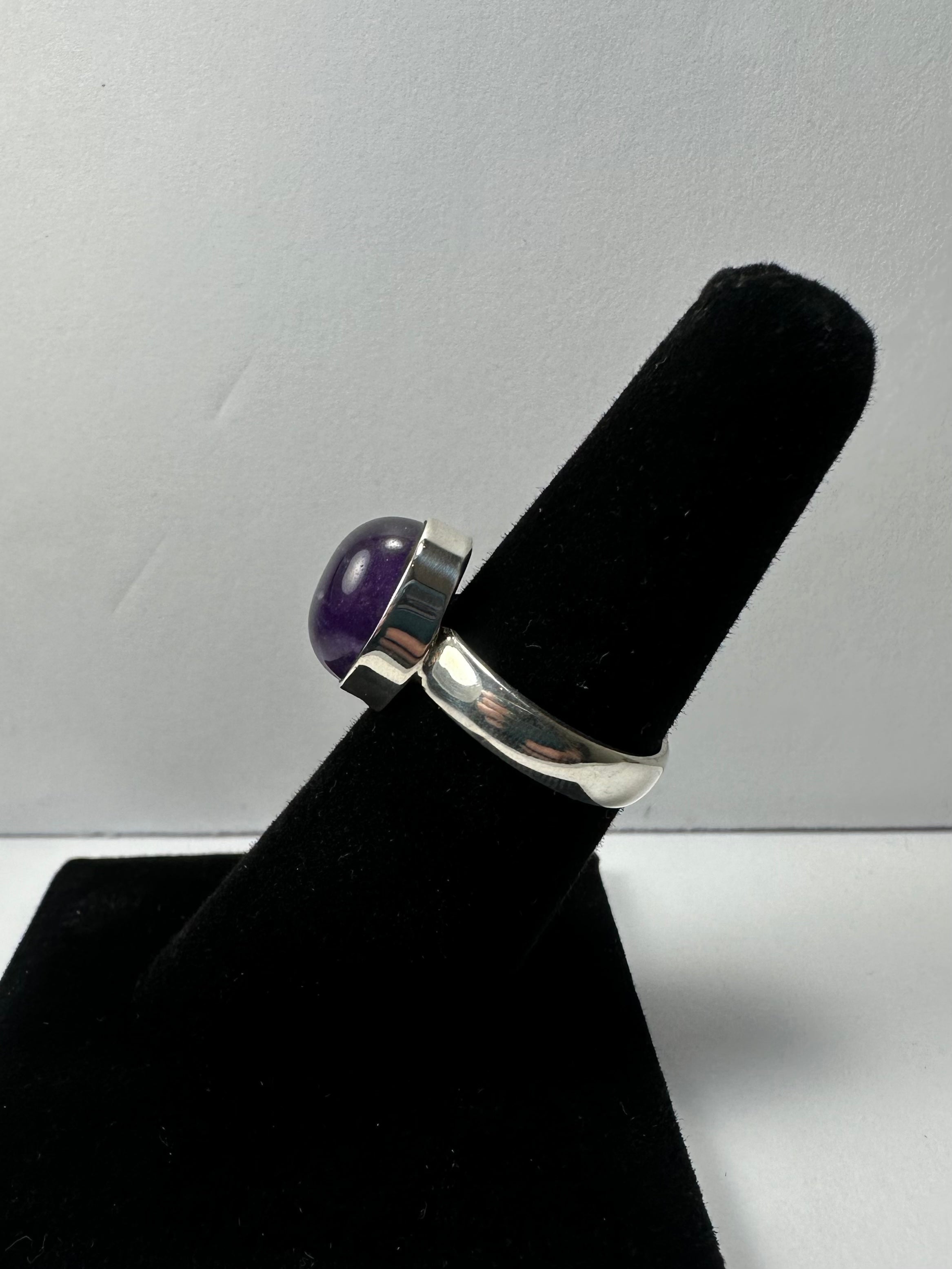 Amethyst Ring - Size 6 by Rare Earth Gallery - product image 4 for Resin Society