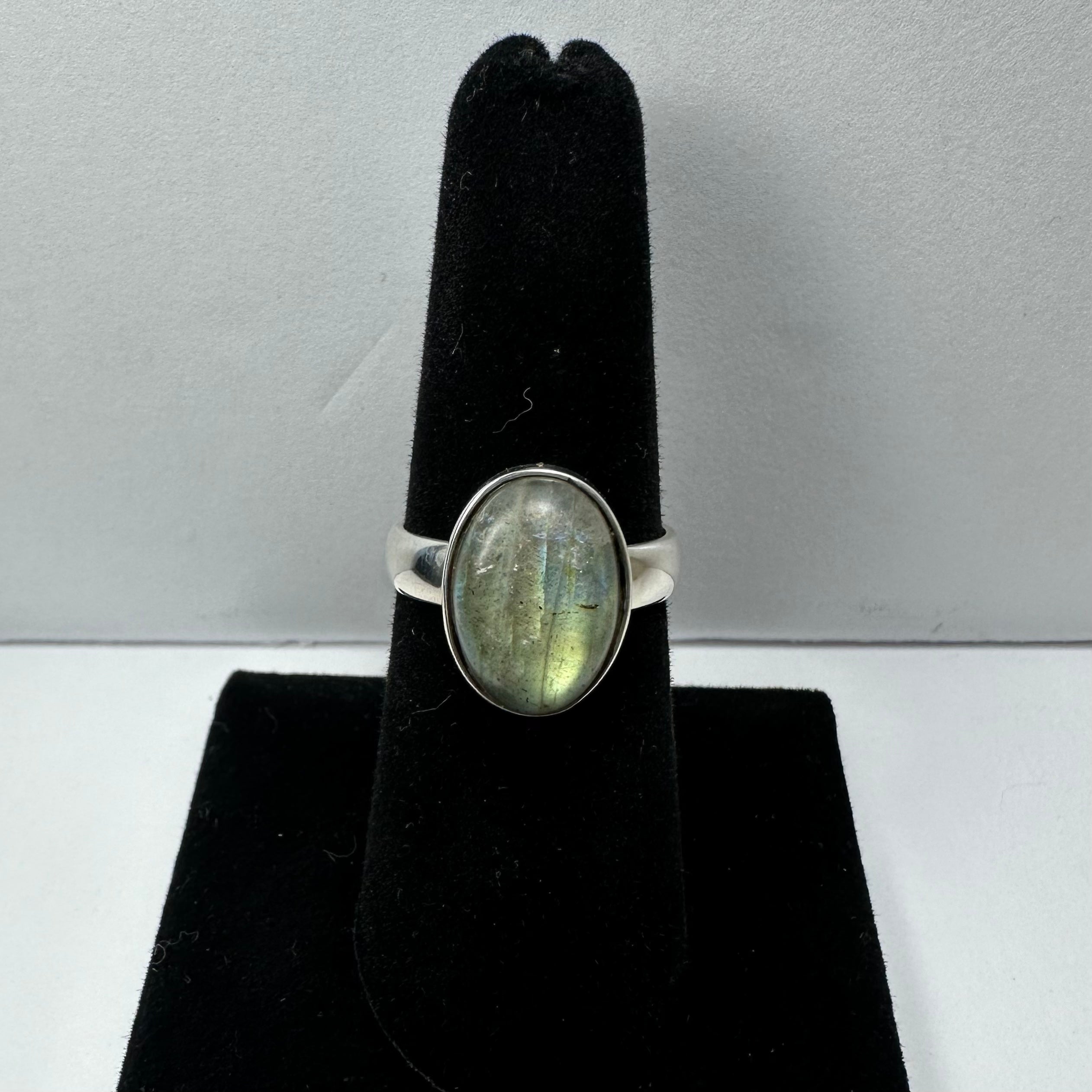 Labradorite Ring - Size 7 by Rare Earth Gallery - product image 3 for Resin Society