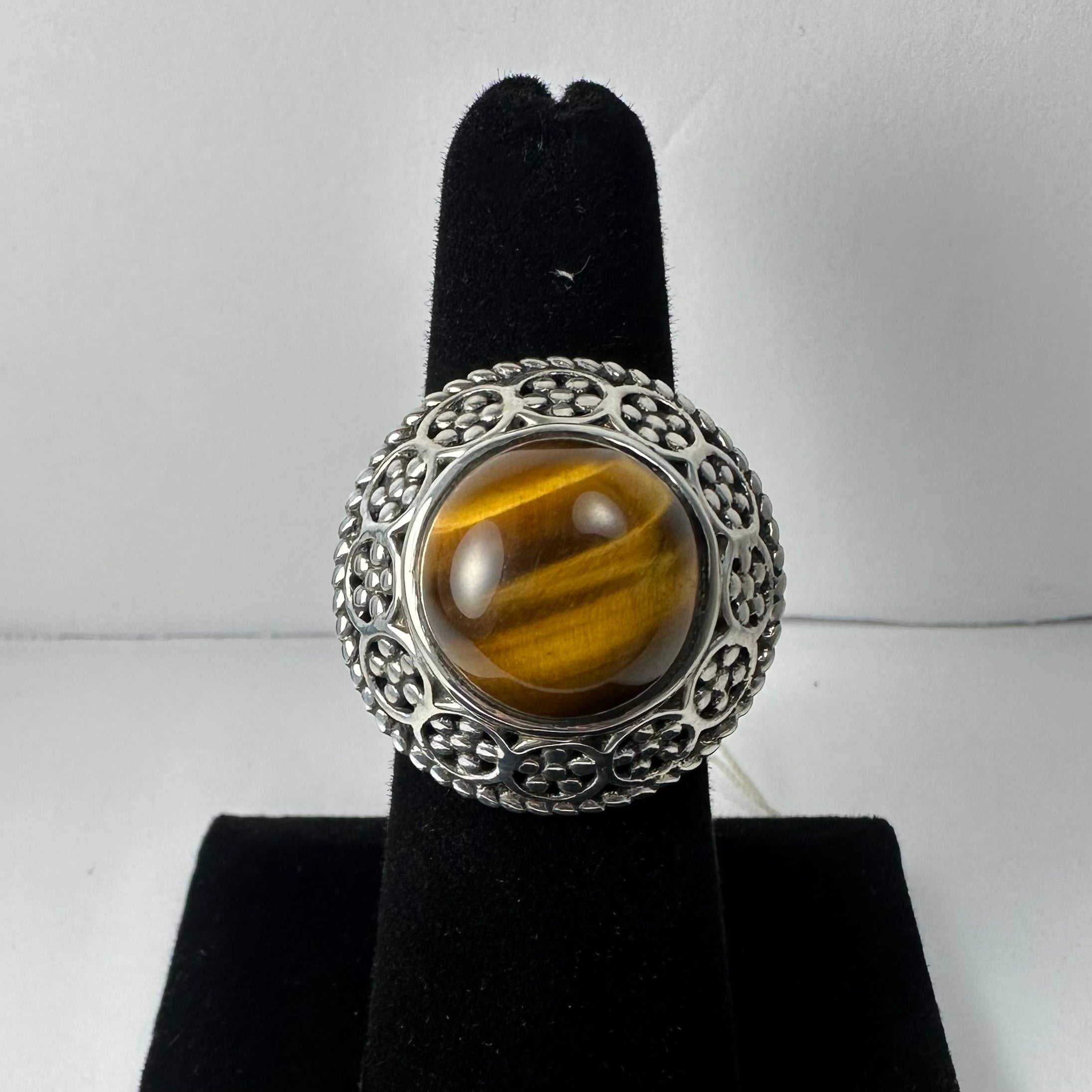 Tiger's Eye Ring - Size 6