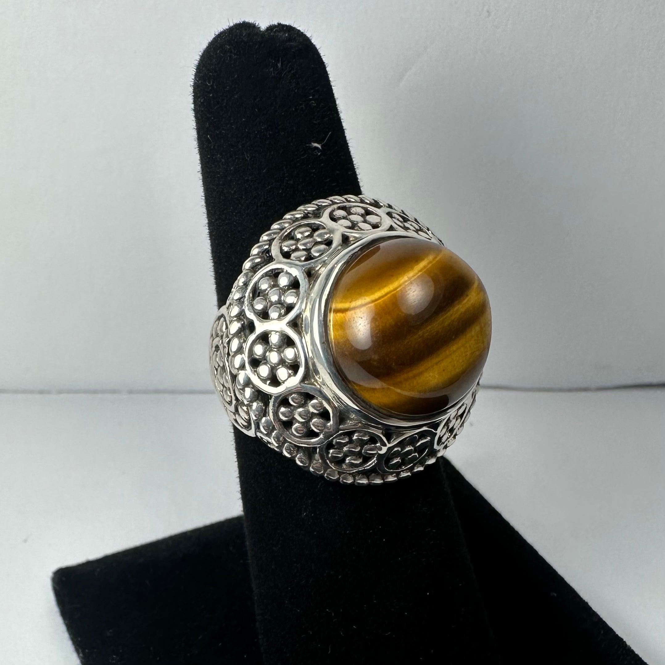 Tiger's Eye Ring - Size 6