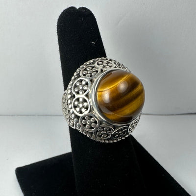 Tiger's Eye Ring - Size 6